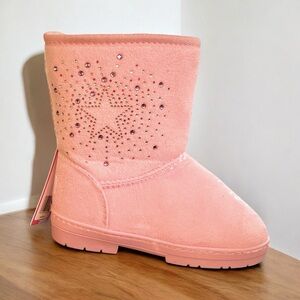 Rampage Girls Toddler Size 2 Pink Winter Boots